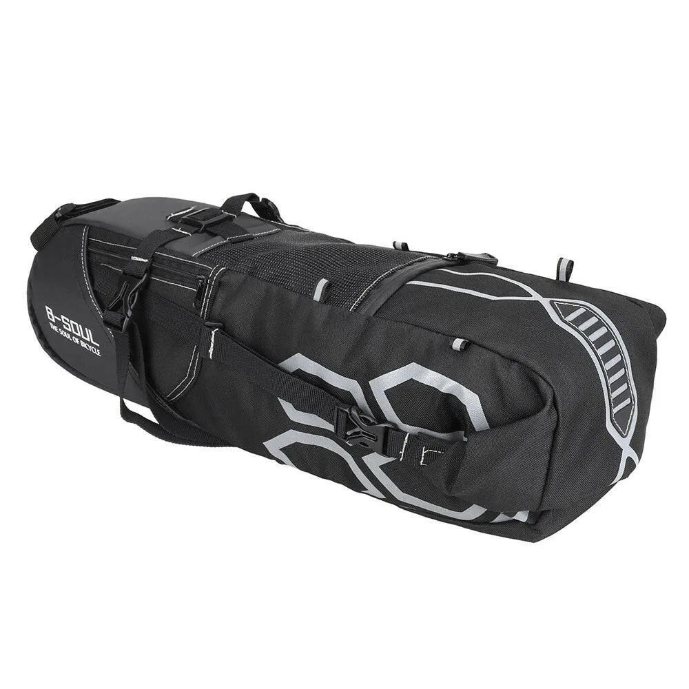 10L Bike Bag Bike Rear Seat Bag Bicycle Tool Storage Pouch Cycling Saddle Tail Packs Bike Storage Bag