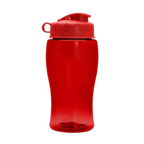 18 Oz. Transparent Bottle - Flip Lid (Q313722)