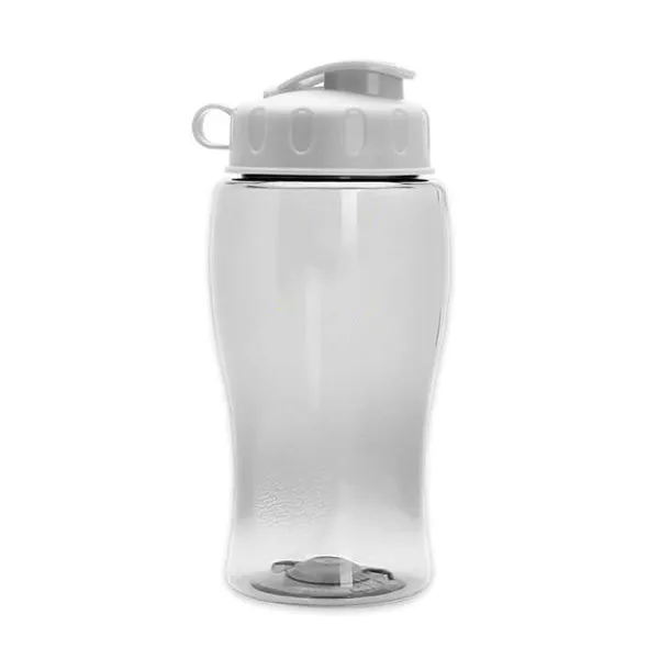 18 Oz. Transparent Bottle - Flip Lid (Q313722)