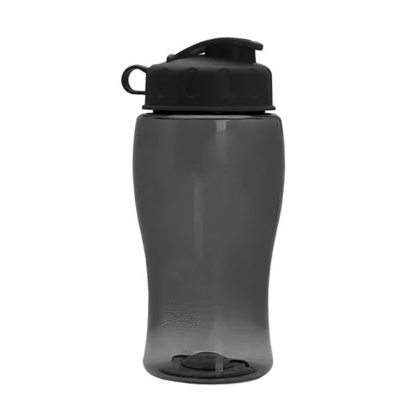 18 Oz. Transparent Bottle - Flip Lid (Q313722)