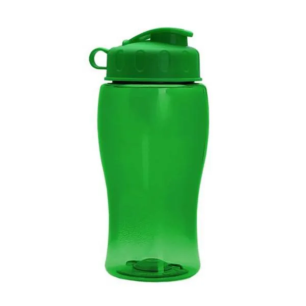 18 Oz. Transparent Bottle - Flip Lid (Q313722)