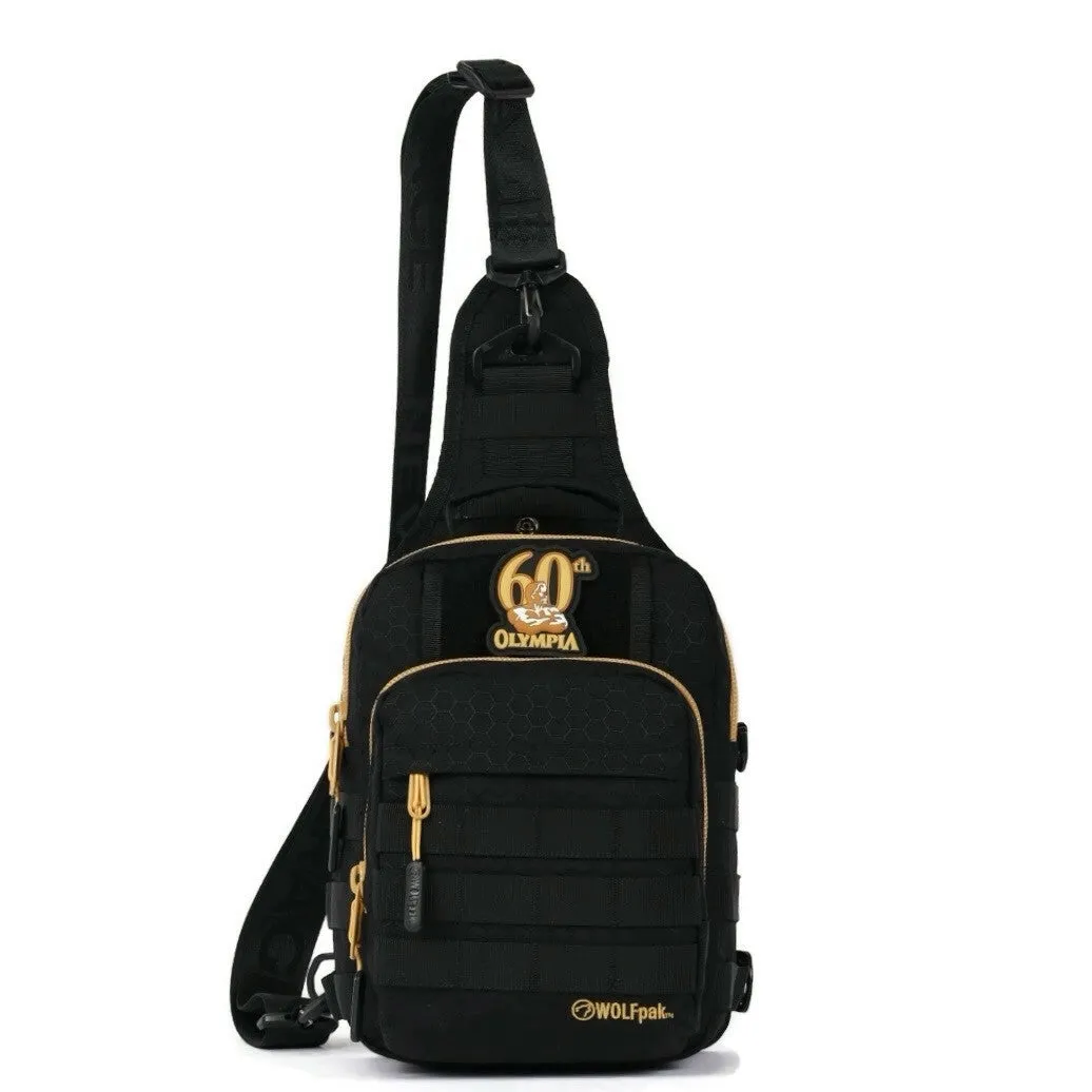 2024 Olympia 9L Tactical Sling Black Hexagon