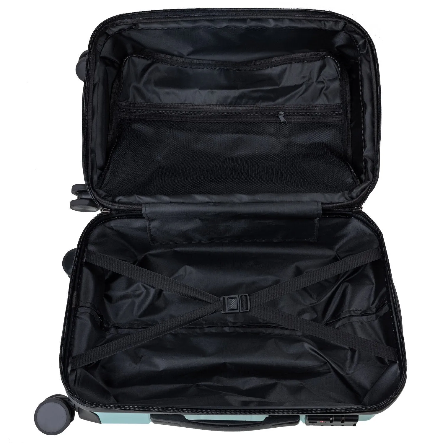 20in Hard Shell Expandable Suitcase, TSA Lock, 360 Wheels - Olympus