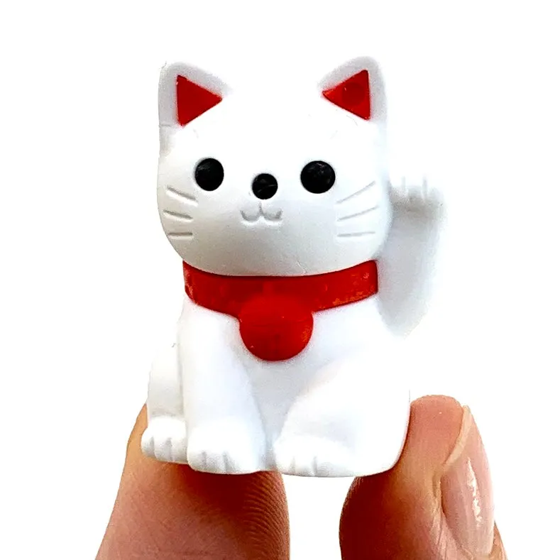 380141 MANEKI WELCOME CAT ERASER-30