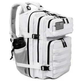 45L 3P Military Molle "Stormtrooper White" Tactical Backpack