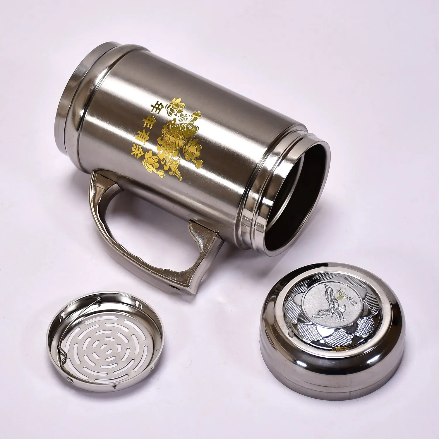 6759 DOUBLE  STAINLESS STEEL MUG BOTTLE FOR TRAVEL, HOME, OFFICE, SCHOOL 400ML