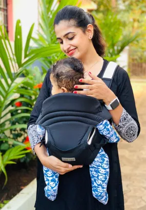 Adjustable Hands-Free 3-in-1 Baby Carrier (Black)