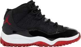 Air Jordan 11 Retro Preschool Size 'Bred' 2012 - 378039 010