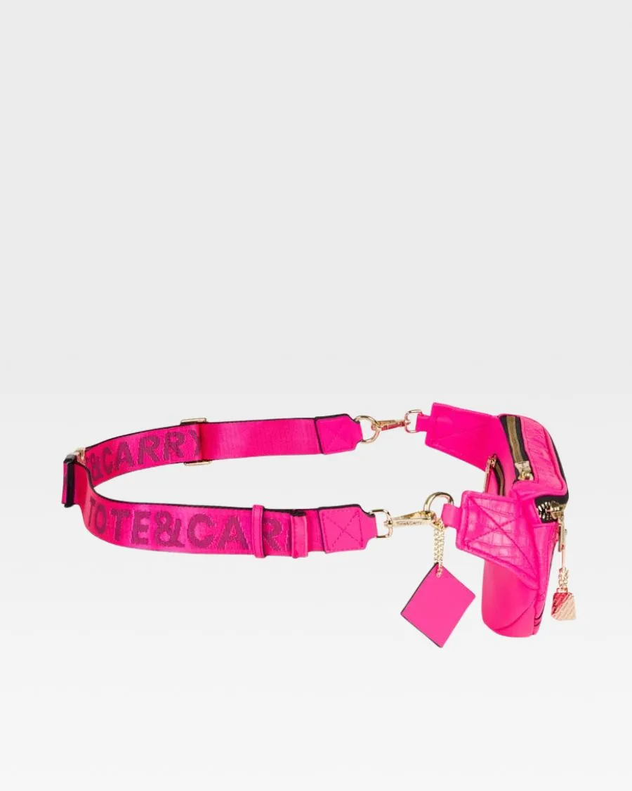 Apollo 2 Fanny Pack in Neon Pink