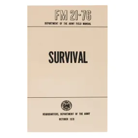 Army Survival Field Manual