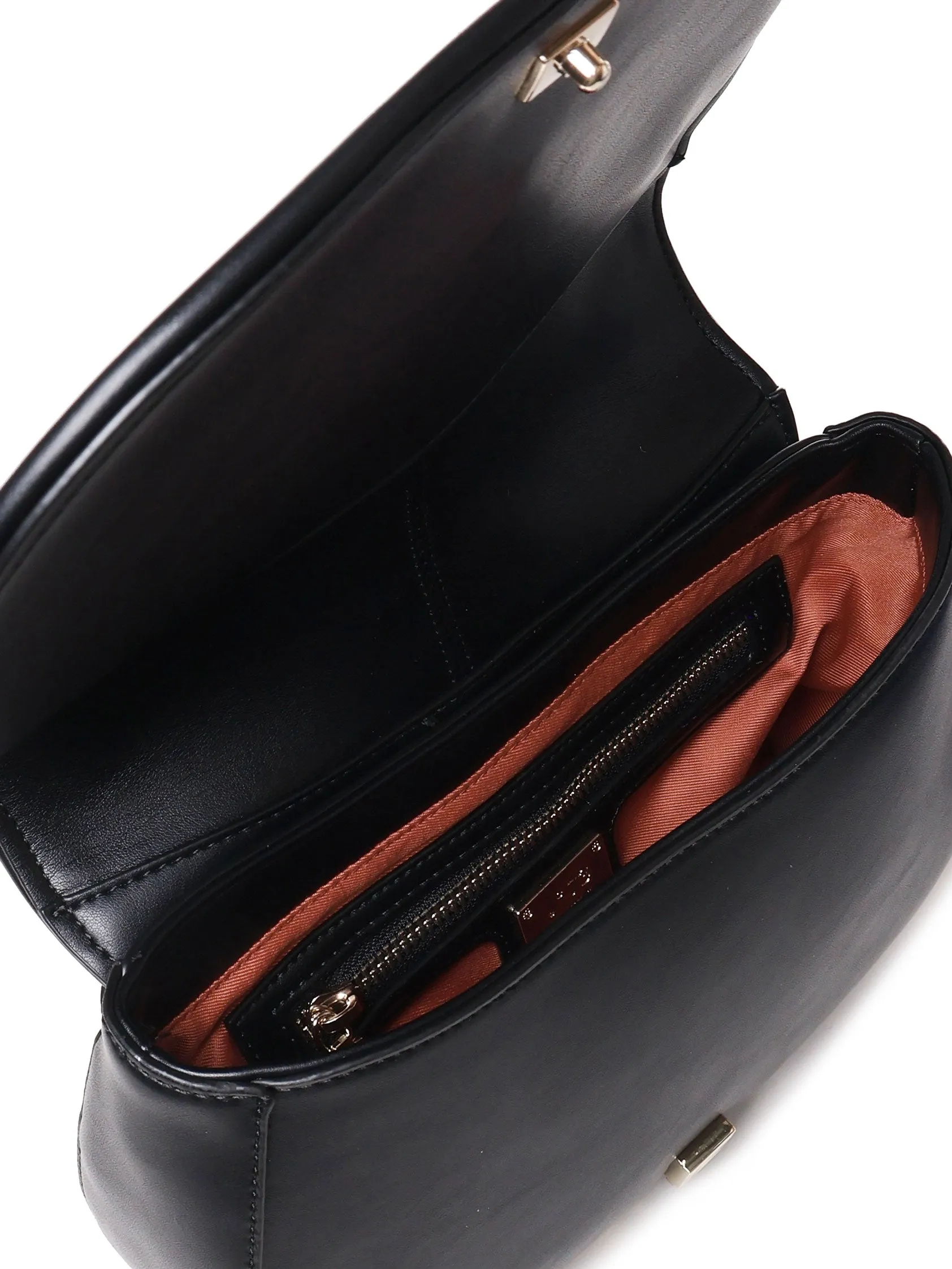 Artemisia Black Crossbody Bag