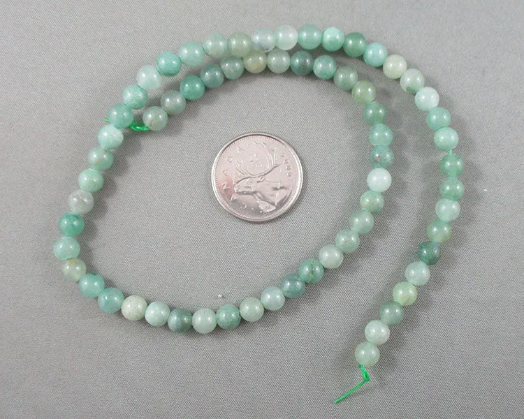 Aventurine Bead Strand Round Various Sizes