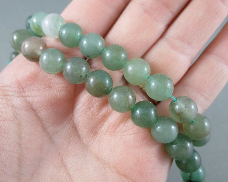 Aventurine Bead Strand Round Various Sizes