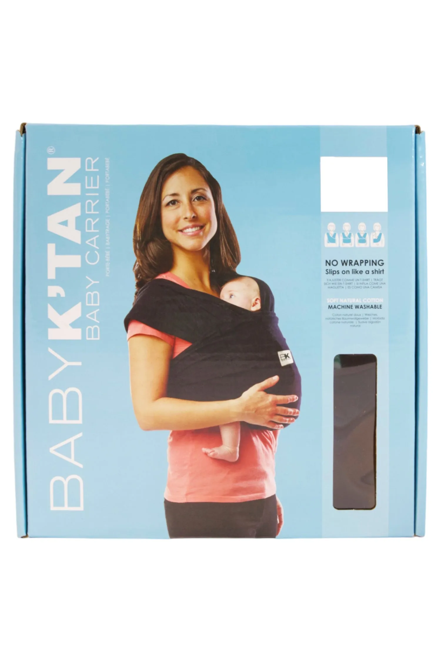 Baby K'tan Breeze Baby Carrier - Black - XS