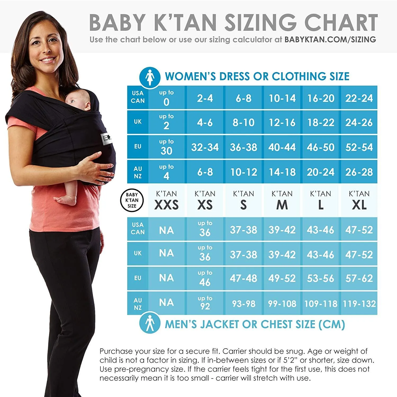 Baby K'tan Carrier Original | Black