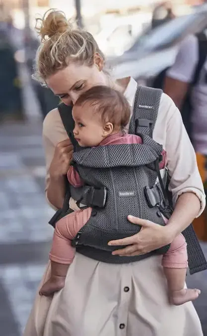 BabyBjorn Baby Carrier One Air (Black, Mesh)