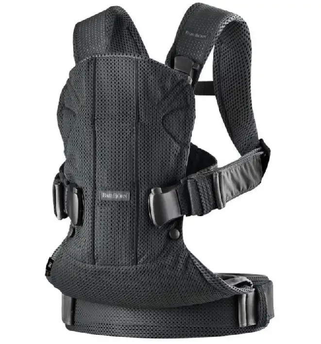 BabyBjorn Baby Carrier One Air (Black, Mesh)