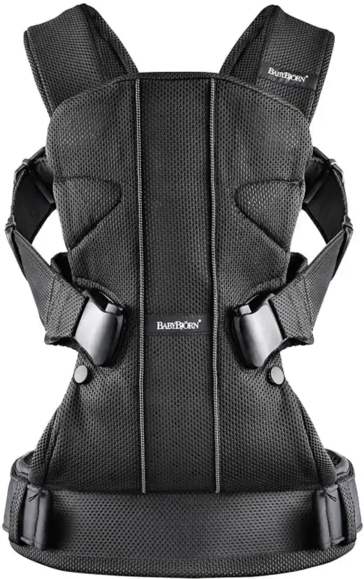 BabyBjorn Baby Carrier One Air (Black, Mesh)