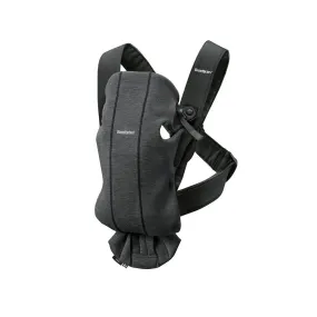 BabyBjorn Mini 3D Jersey Baby Carrier - Charcoal Grey