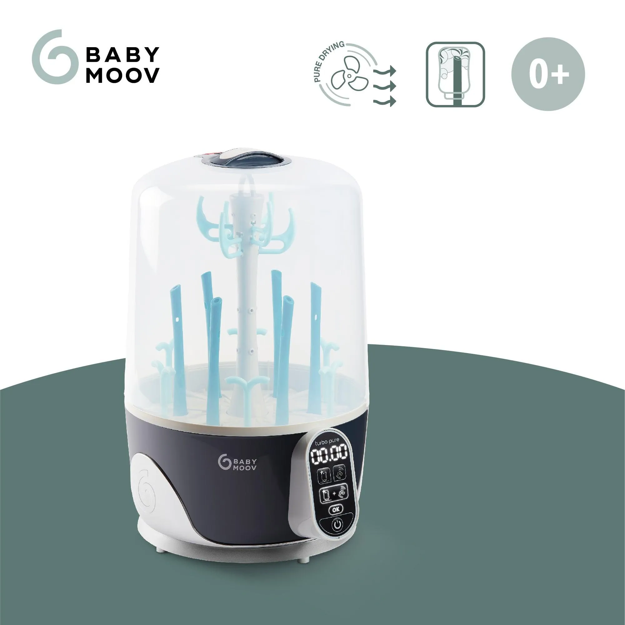 Babymoov Turbo Pure Sterilizer Dryer