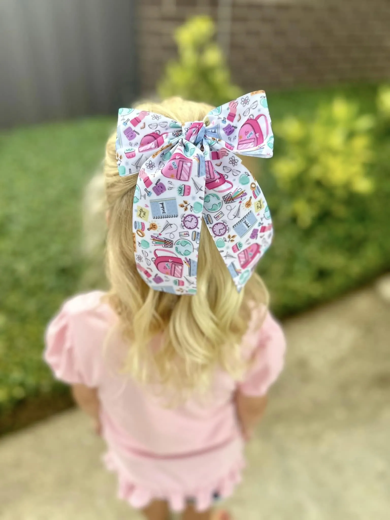 BC Backpack Ribbon Bow