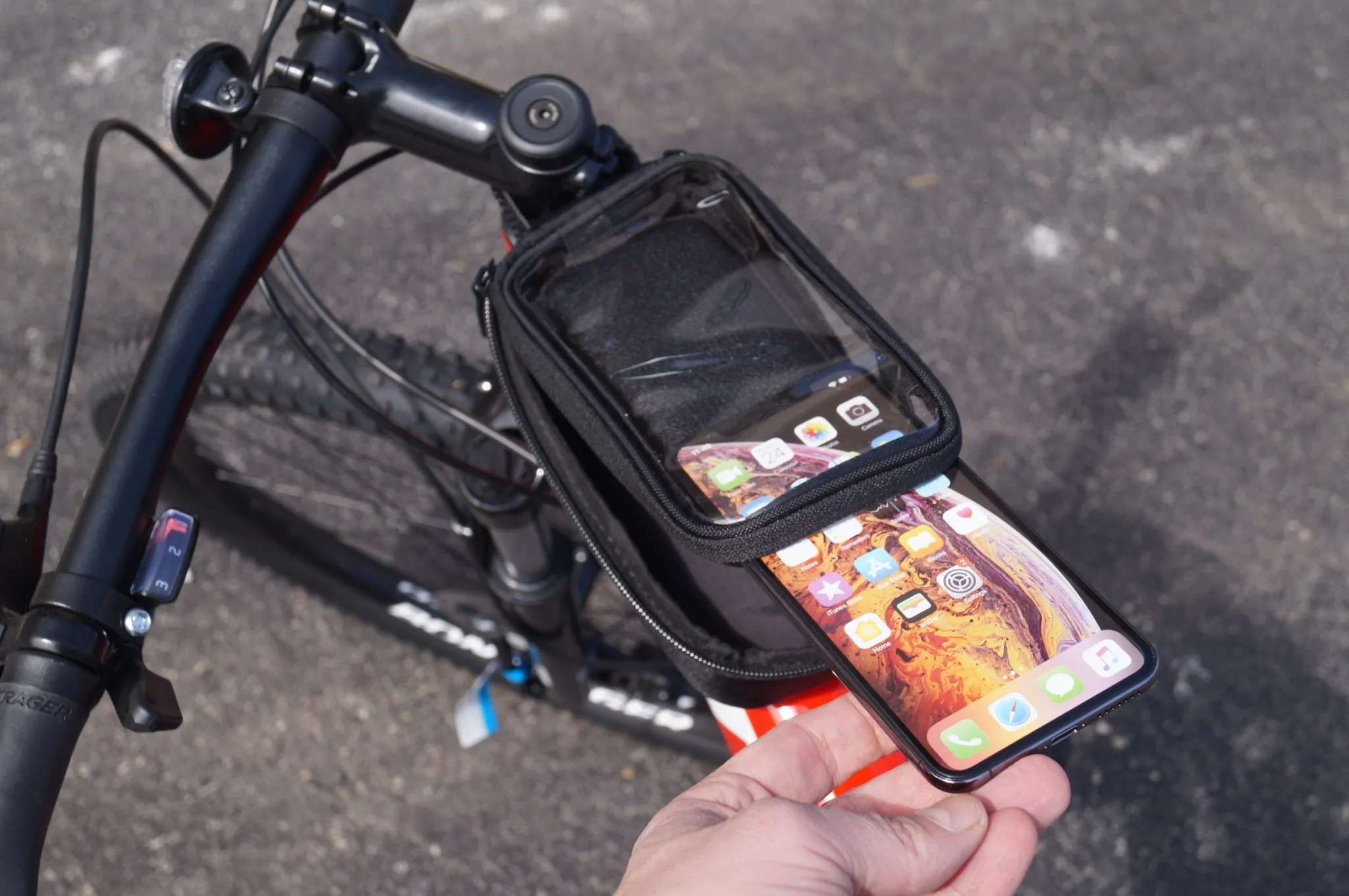 Beetle X - Large Capacity Bike Phone Bag and Storage