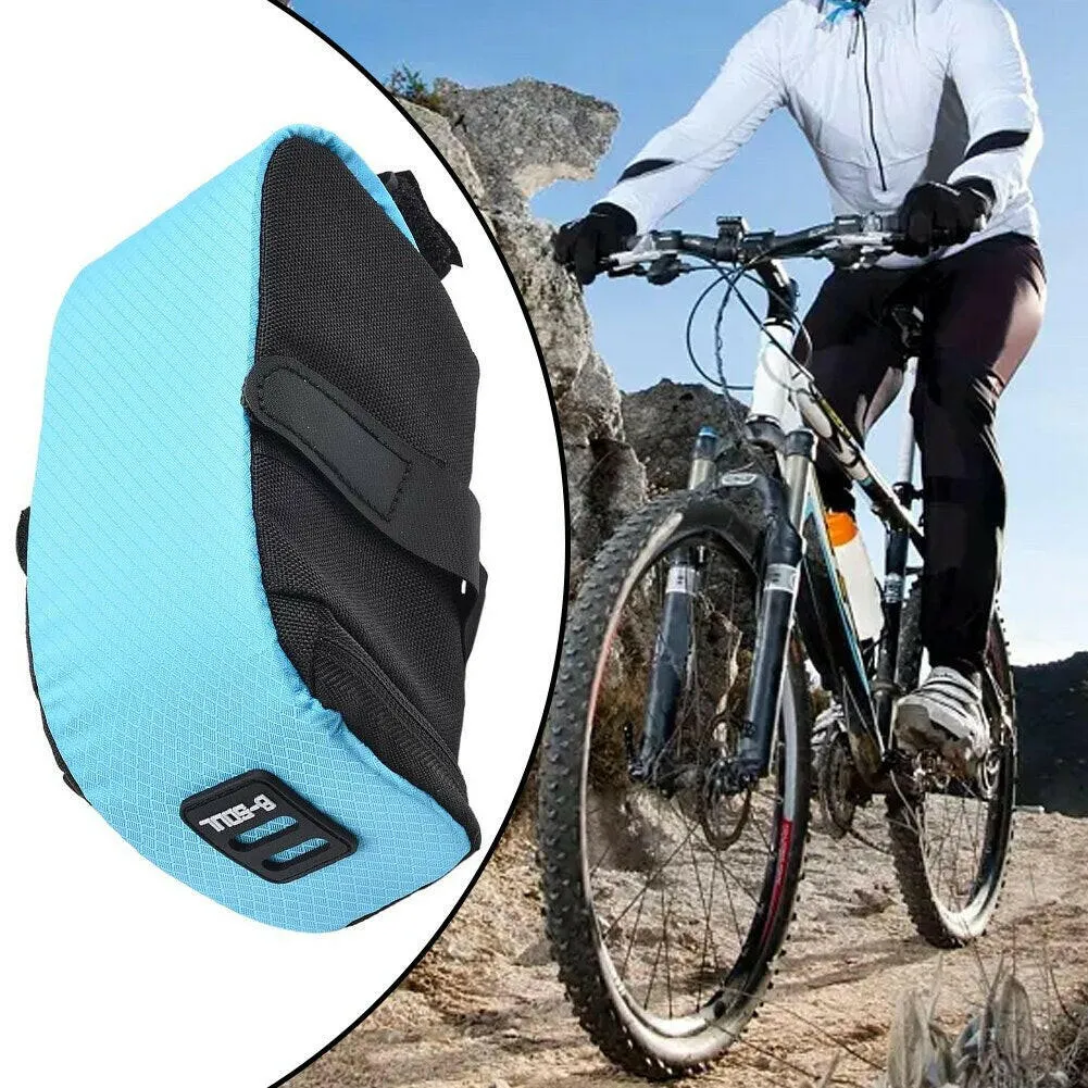 Bicycle Folding Tail Bag Polyester Tool Bag Cushion Bag Cycling Bike Bag Storage Seat Rear Tool Pouch Outdoor Cycling Part