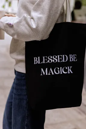 Black Friday Gift: Blessed Be Magick Reversible Tote Bag (Limited Edition)