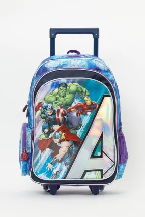 Boys Multicolour Marvel Mighty Avengers 18" Trolley Bag