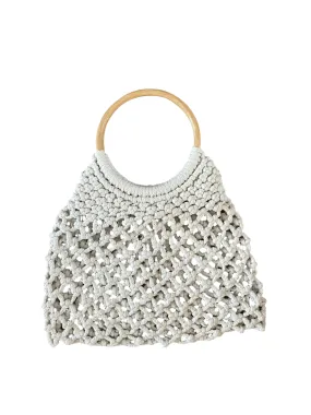 Bucci The Label - Crochet Beach Bag - White