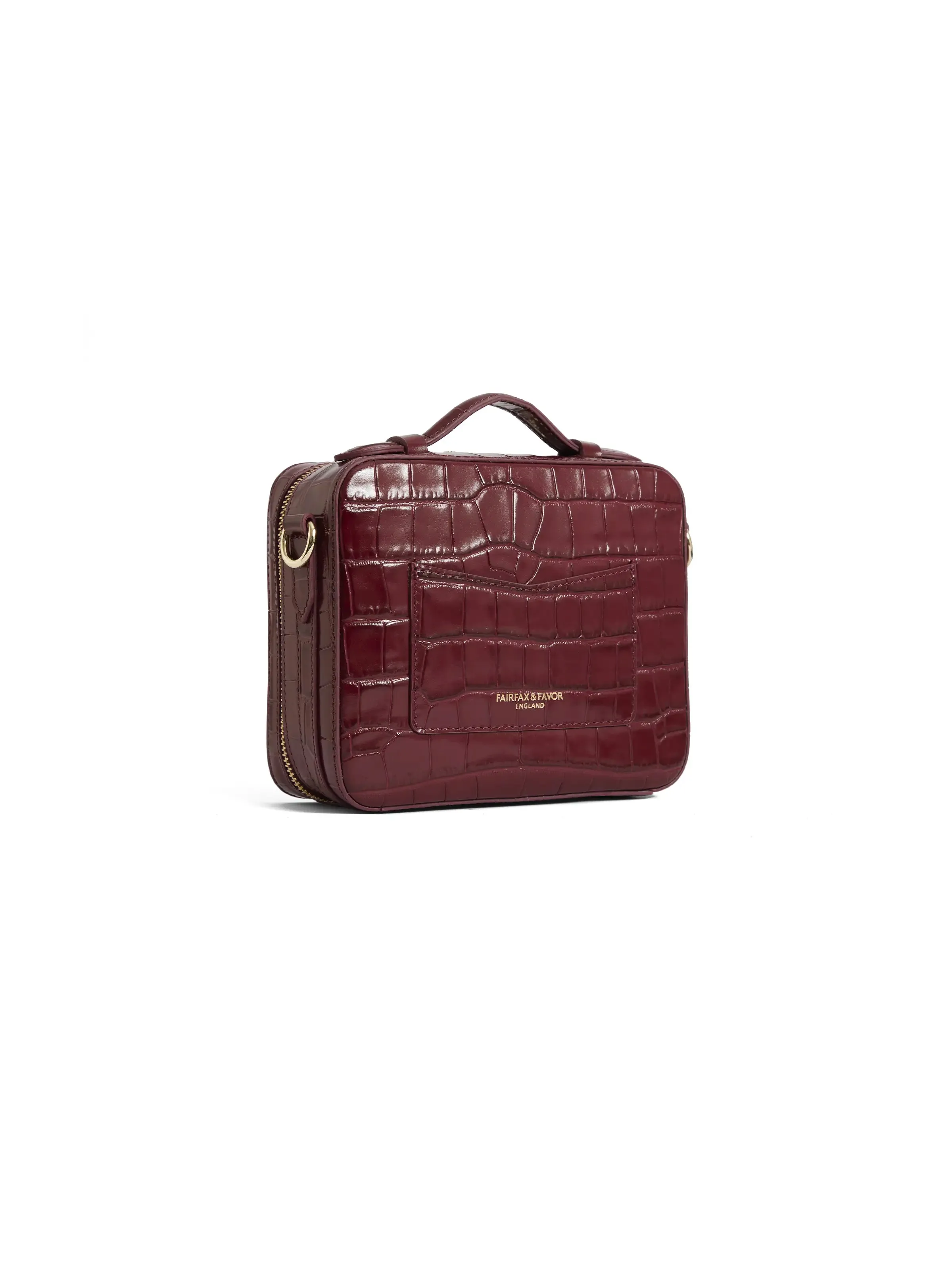 Buckingham - Ruby Croc Print Leather (Limited Edition)