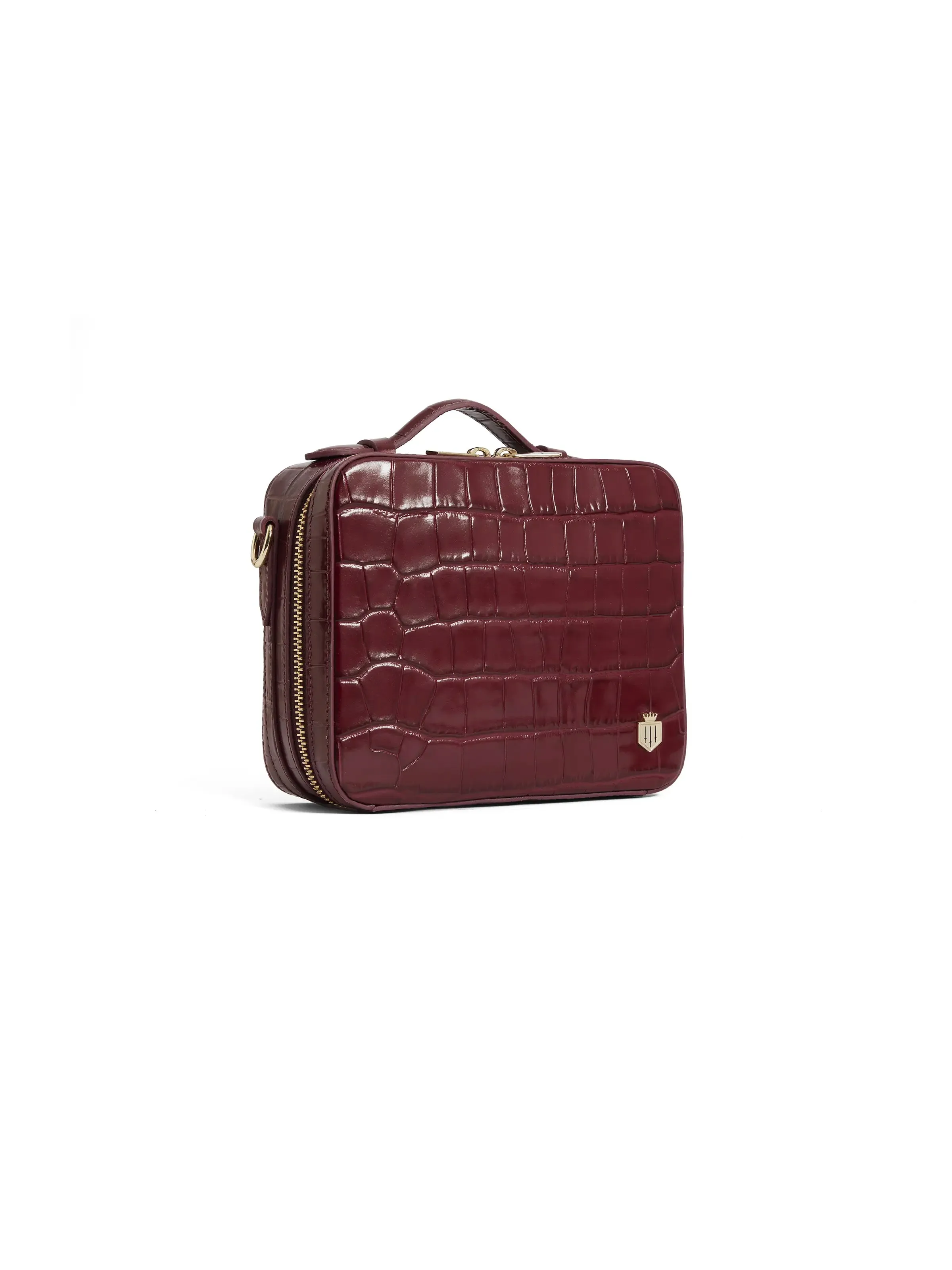 Buckingham - Ruby Croc Print Leather (Limited Edition)