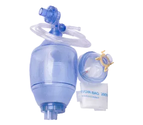 BVM Disposable Resuscitator Adult with Pop Off Safety Valve X 1