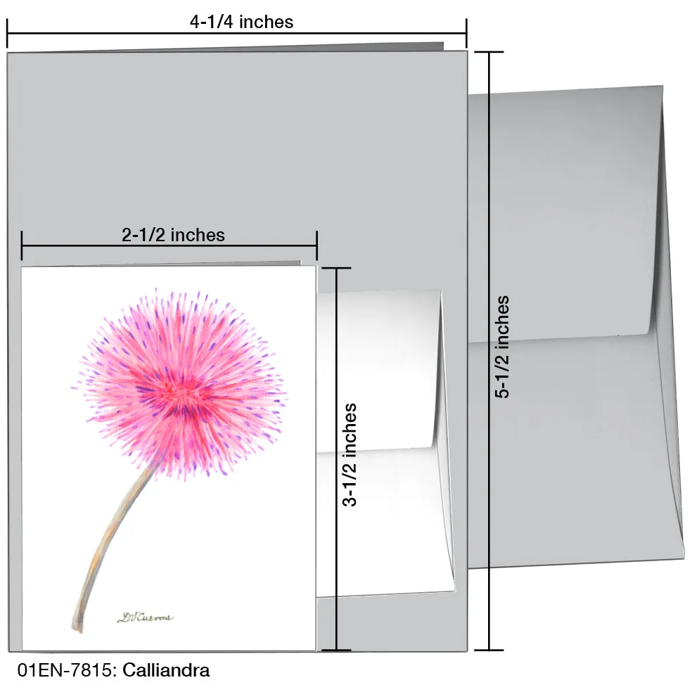 Calliandra, Greeting Card (7815)