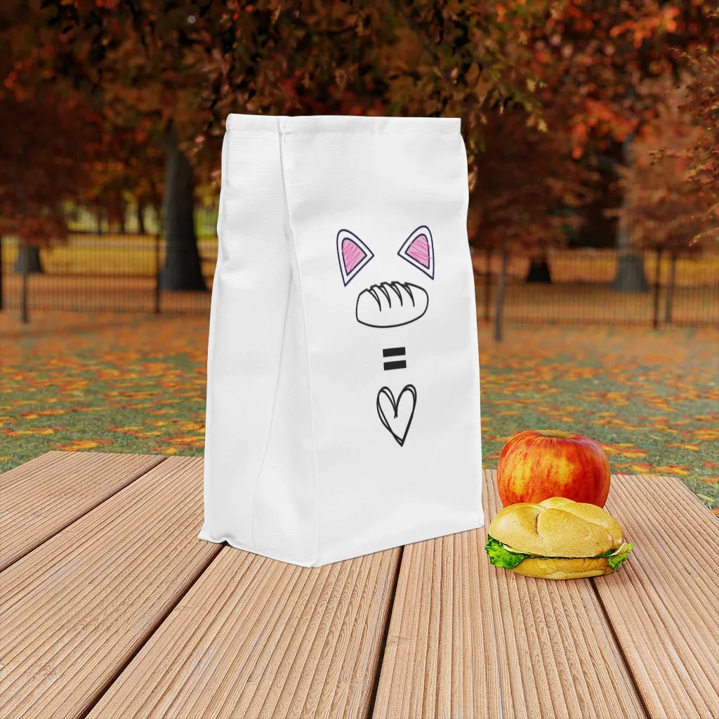 cat loaf Polyester Lunch Bag