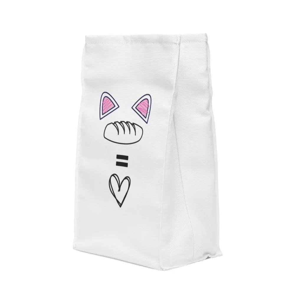 cat loaf Polyester Lunch Bag