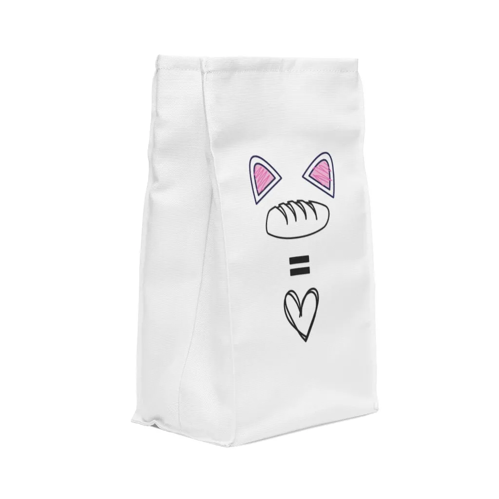 cat loaf Polyester Lunch Bag