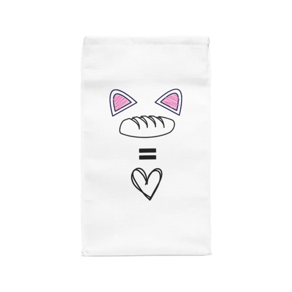 cat loaf Polyester Lunch Bag