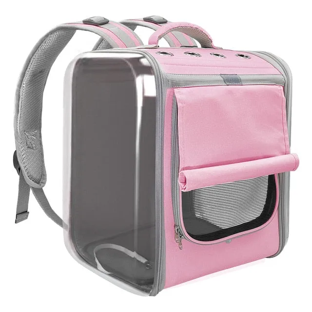 Cat Lookout Backpack w/ Windows