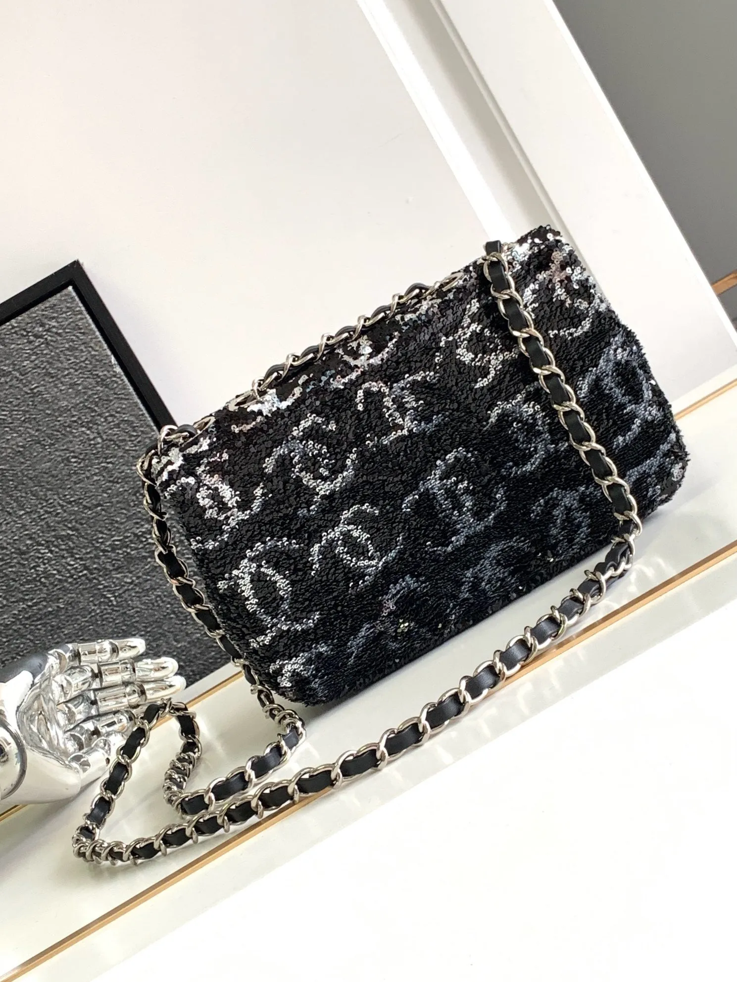 CC913 Evening Bag / 7.8x5.9x2.7inch / HIGHEST QUALITY VERSION