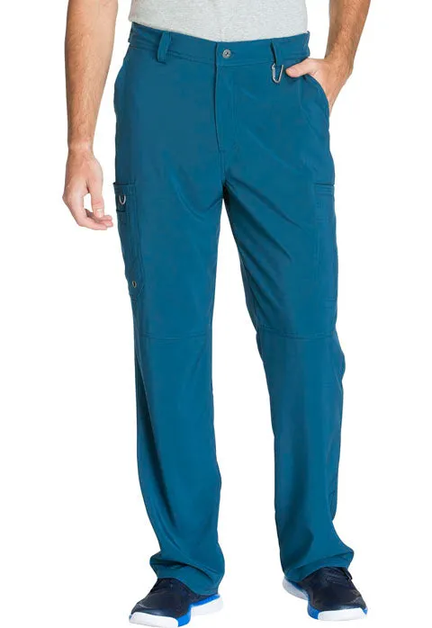 Cherokee Infinity Men's Zip Fly with Button Scrub Pant CK200A