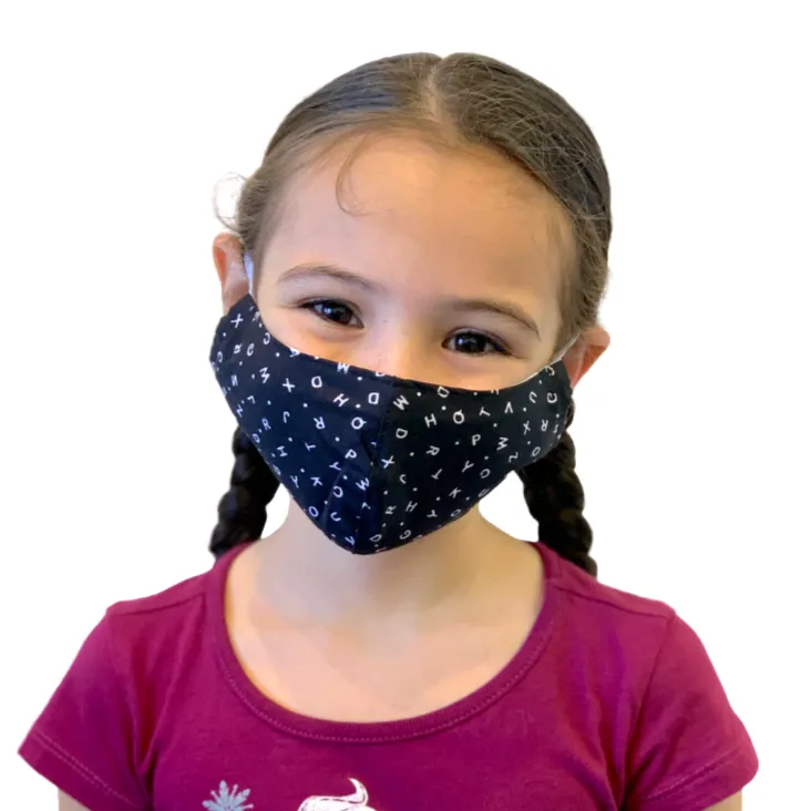 Child 5-8 Reusable Face Mask with Filter Pocket 100% Cotton - Thailand