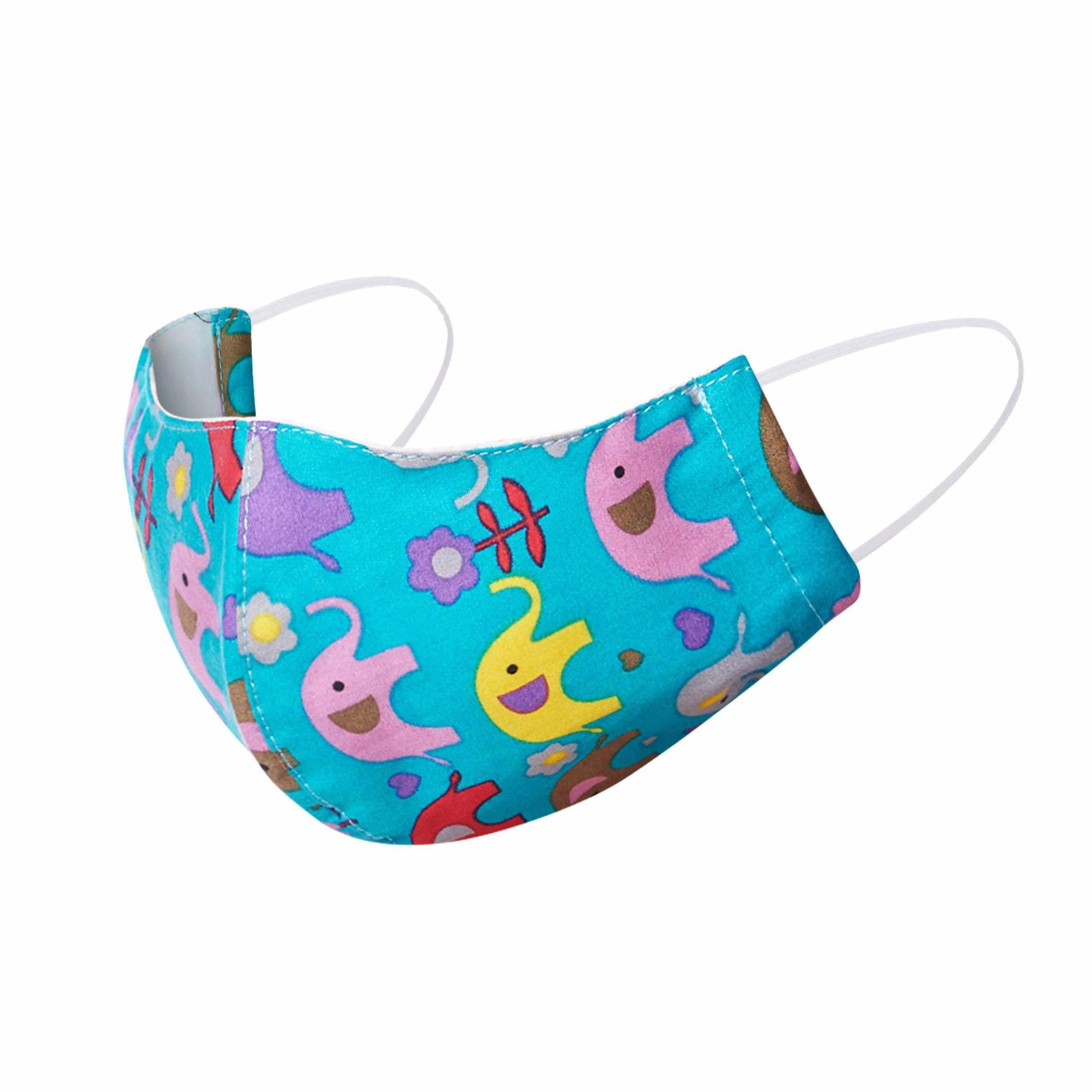 Child 5-8 Reusable Face Mask with Filter Pocket 100% Cotton - Thailand