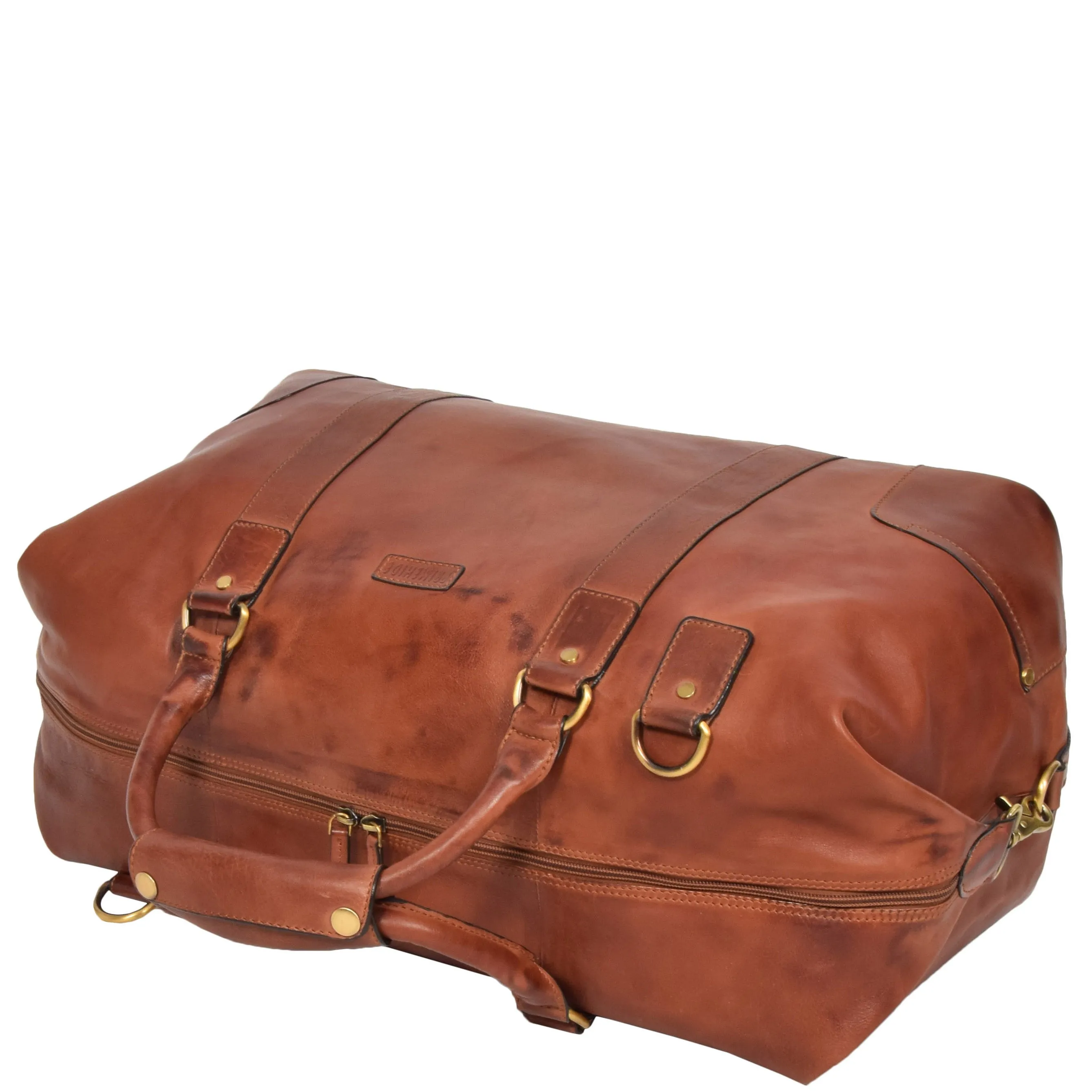 Classic Two Tone Weekend Bag Savoy Tan