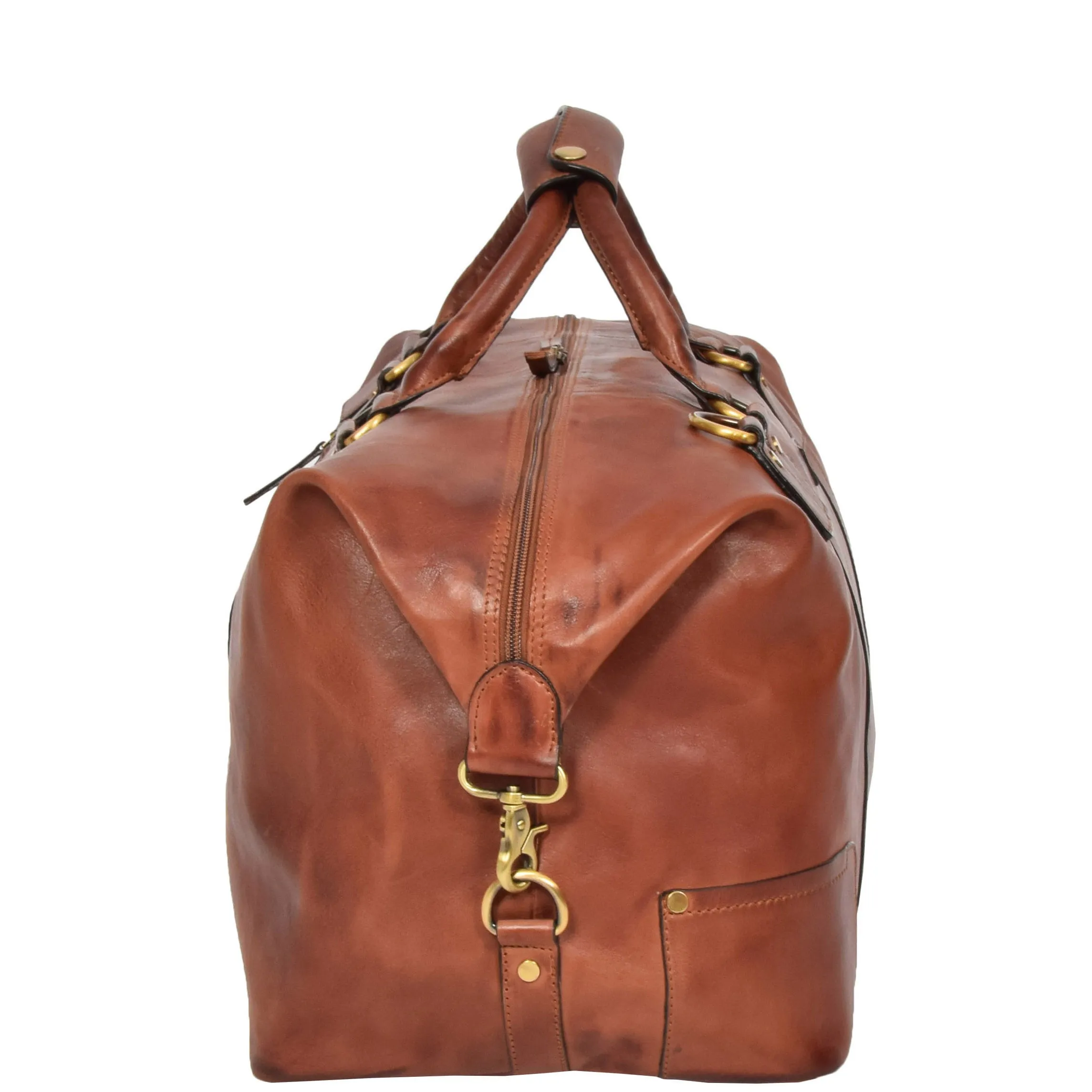 Classic Two Tone Weekend Bag Savoy Tan