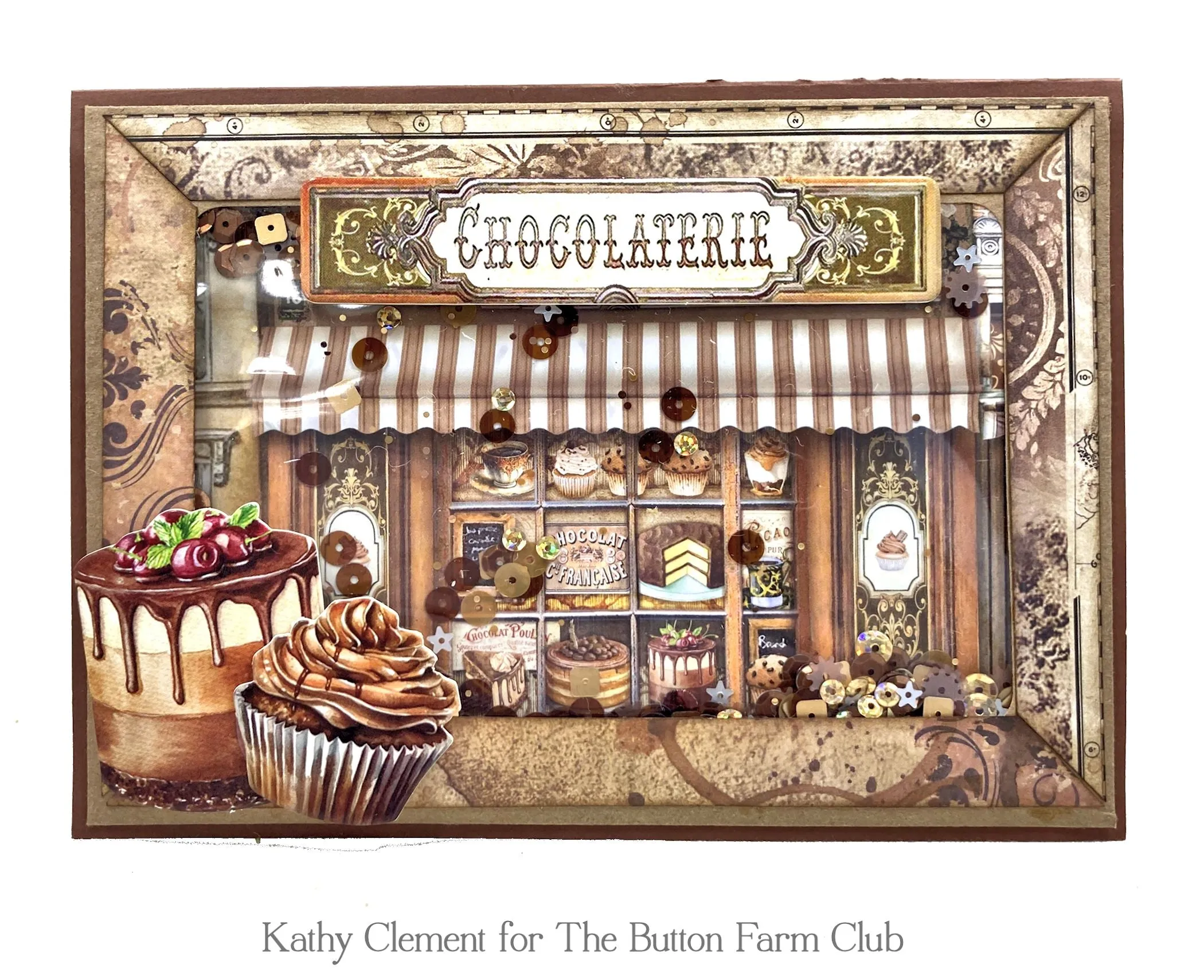 Coffee and Chocolate Card Kit by Kathy Clement  - Digital Tutorial