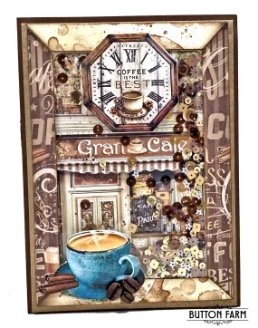 Coffee and Chocolate Card Kit by Kathy Clement  - Digital Tutorial