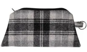 Coin Purse & Cosmetic Bag - Wool Plaid (Limited Availability)