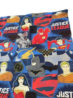 Cotton fabric ‘Justice League’ print  DIY Dog Bed cover only dogbed