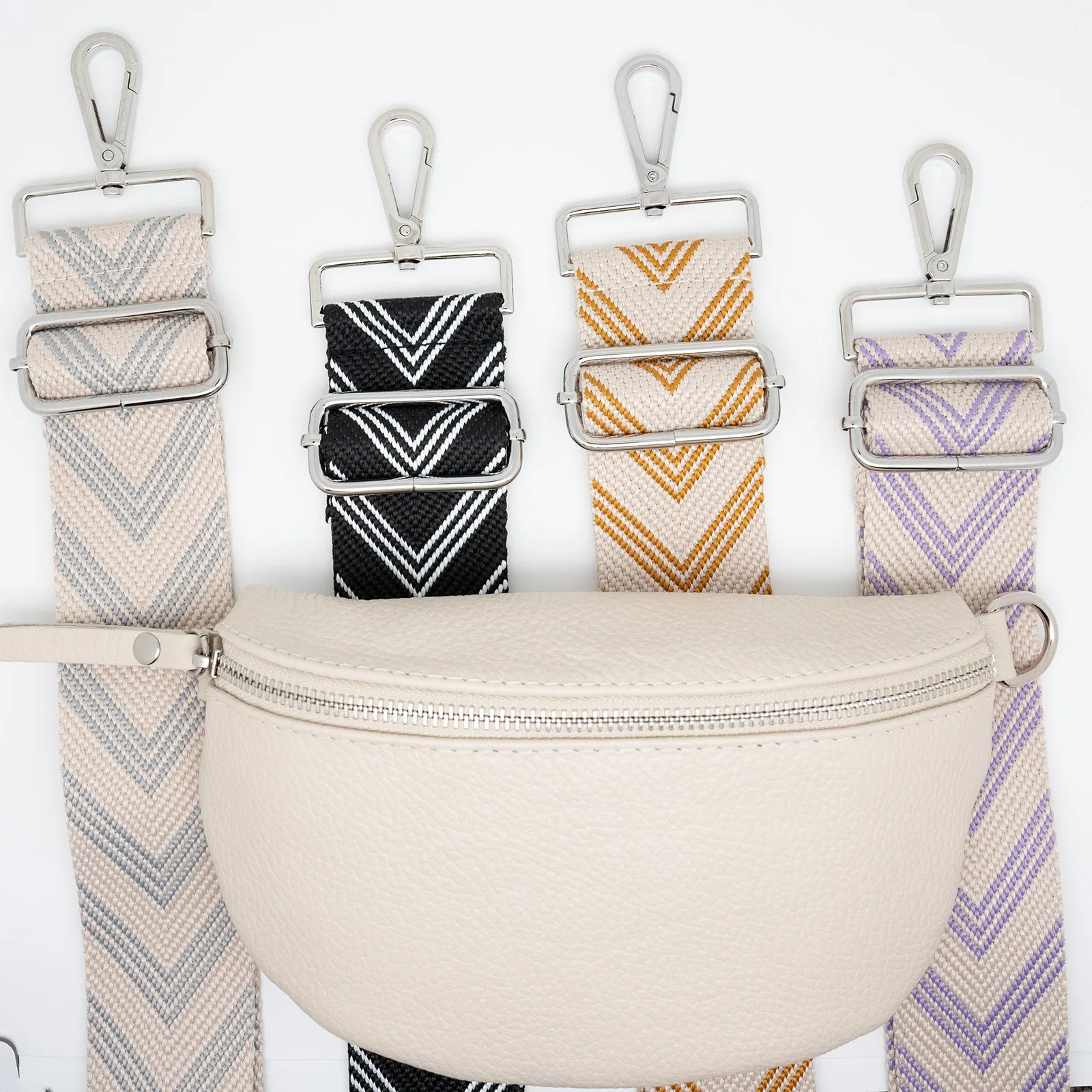 Cream Crossbody Bag